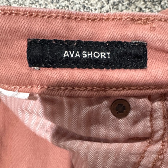 Lucky Brand Rose Pink Frayed Hem Denim Shorts - Picture 6 of 6